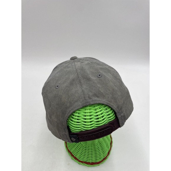 Columbia Hat patch Grey / Maroon Kayaking Sunset Outdoors Adjustable hat - Picture 2 of 5